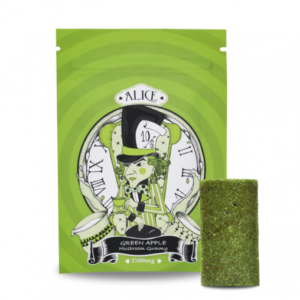 Alice Mushroom Gummy – Green Apple (2500mg)