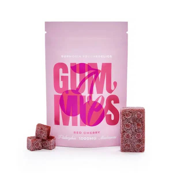 Euphoria Psychedelics – Lego Brick Cherry Gummies (1000mg)