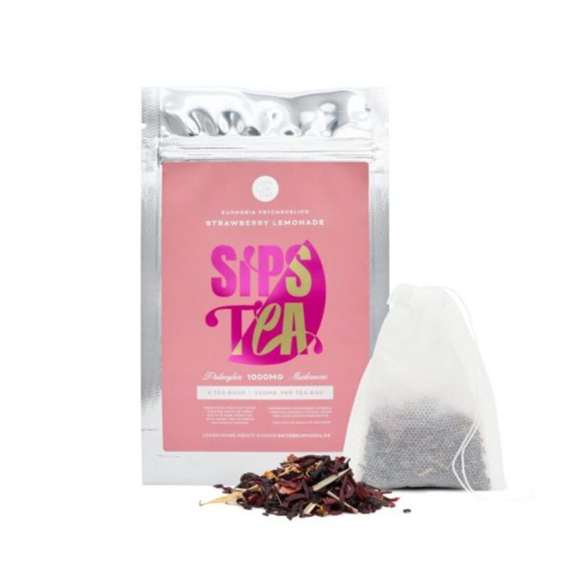 Euphoria Psychedelics – Strawberry Lemonade Tea (250mg x 4)